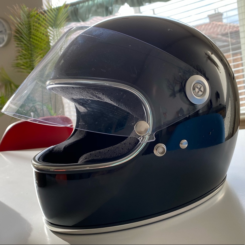 Biltwell Gringo biker protective helmet black